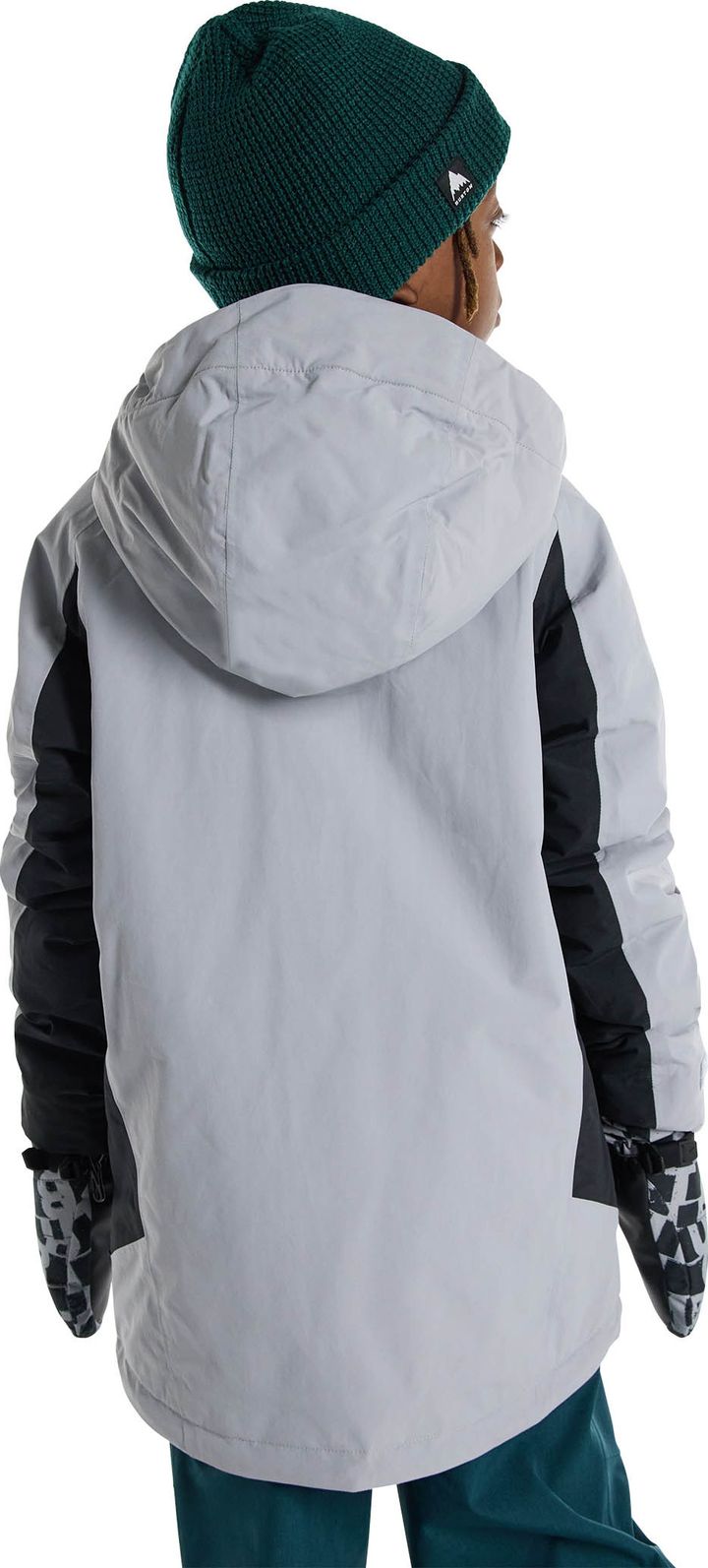 Burton Kids Skimmer Jacket Silver Sconce/true Black Burton