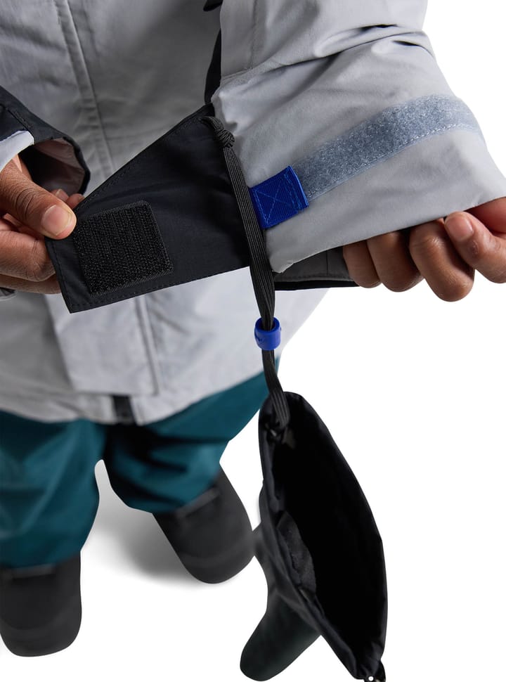 Burton Kids Skimmer Jacket Silver Sconce/true Black Burton