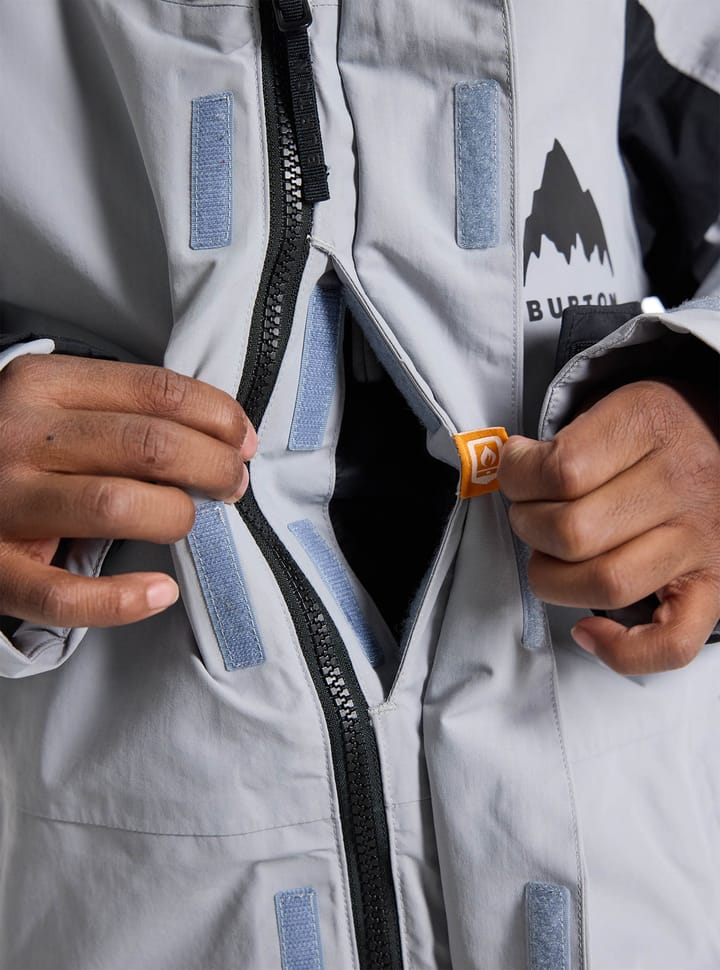 Burton Kids Skimmer Jacket Silver Sconce/true Black Burton