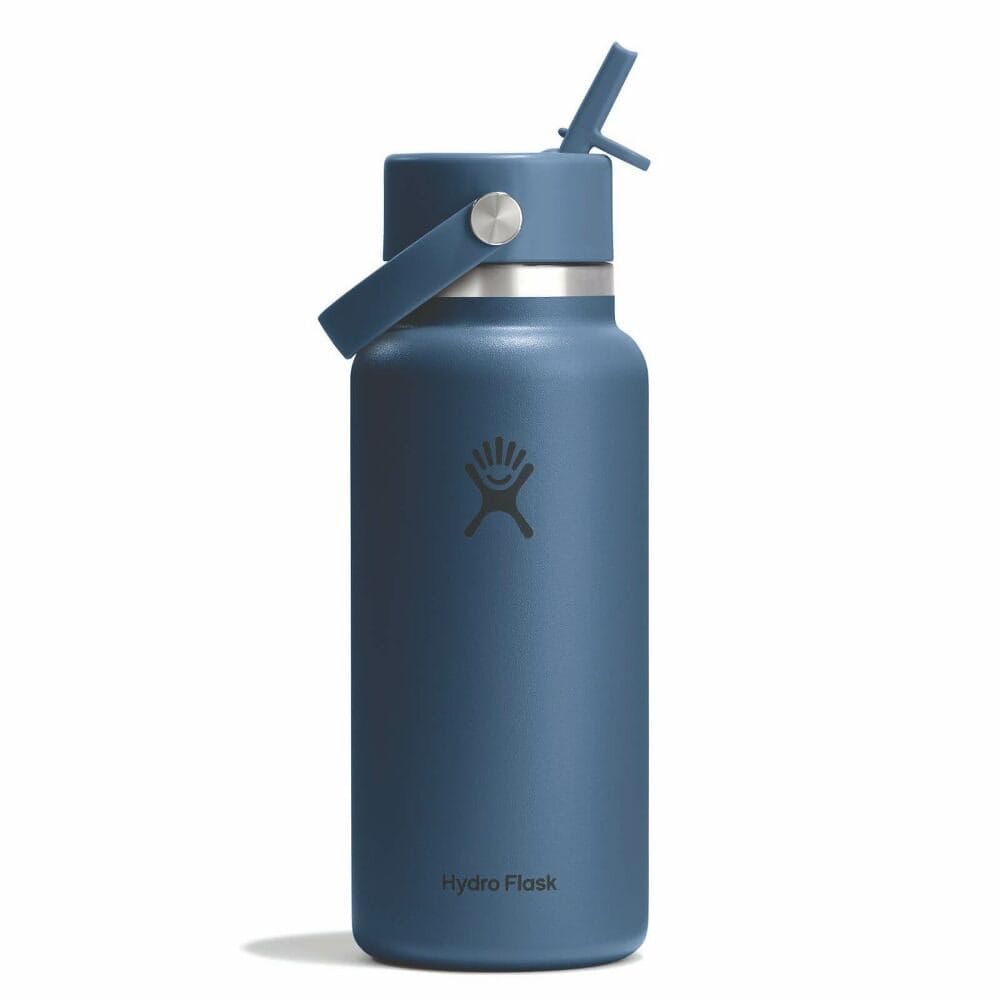 Hydro Flask 32 Oz Wide Flex Straw Cap Harbor Blue