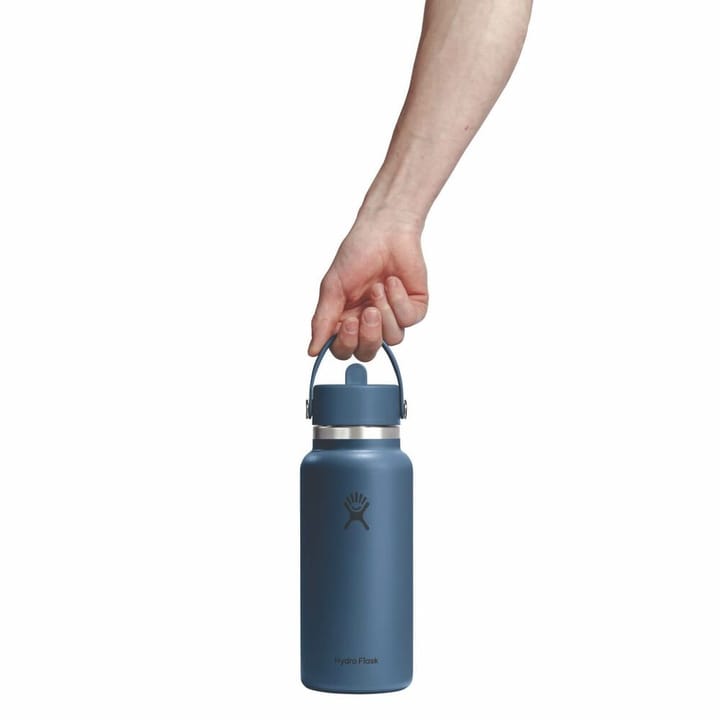 Hydro Flask 32 Oz Wide Flex Straw Cap Harbor Blue Hydro Flask