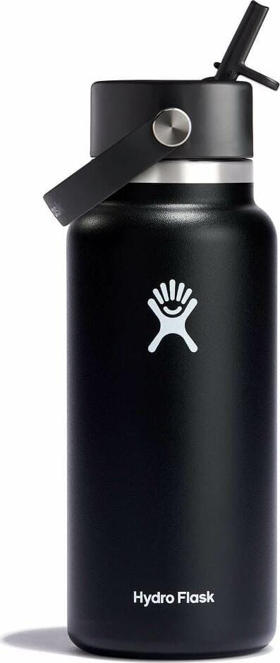 Hydro Flask Wide Flex Straw Cap 946ml Black Hydro Flask