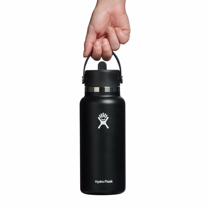 Hydro Flask 32 Oz Wide Flex Straw Cap Black Hydro Flask