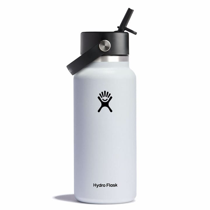 Hydro Flask 32 Oz Wide Flex Straw Cap White Hydro Flask