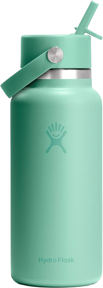 Hydro Flask Wide Flex Straw Cap 946ml Mermaid Green