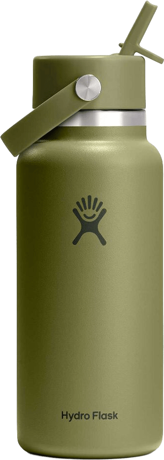 Hydro Flask Wide Flex Straw Cap 946ml Palmer Green Hydro Flask