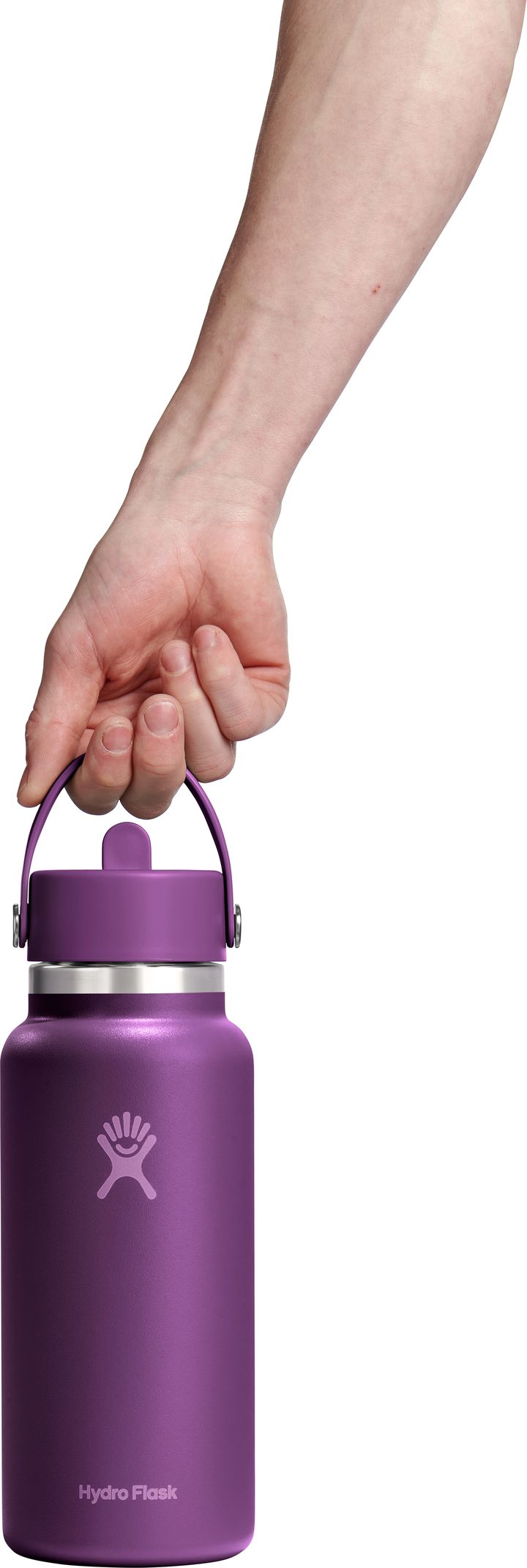 Hydro Flask 946ml Wide Flex Straw Cap Beachplum Purple Hydro Flask