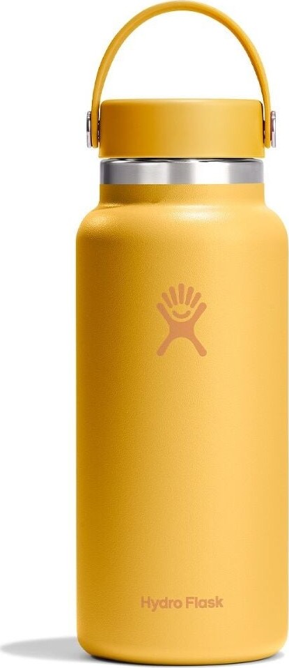 Hydro Flask イエロー 動物イラスト　ファミリア Hydro Flask 946ml Wide Flex Cap Sunbeam | Buy Hydro Flask 946ml