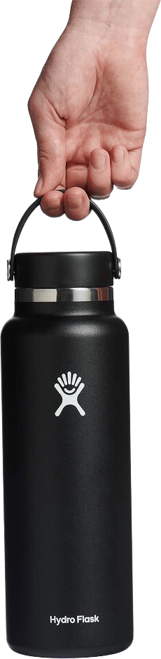 Hydro Flask Wide Flex Cap 1182ml  Black Hydro Flask