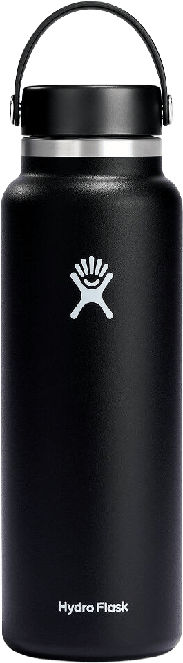 Hydro Flask Wide Flex Cap 1182ml  Black Hydro Flask