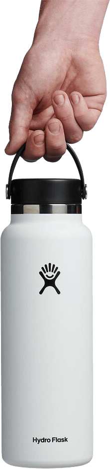 Hydro Flask Wide Flex Cap 1182ml  White Hydro Flask