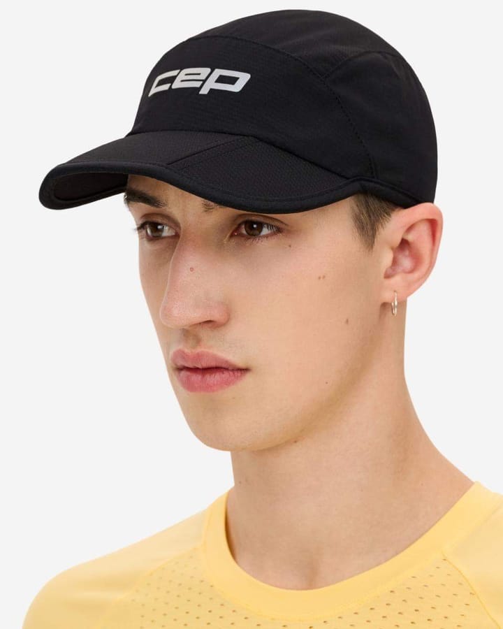 CEP Run Foldable Cap Black CEP