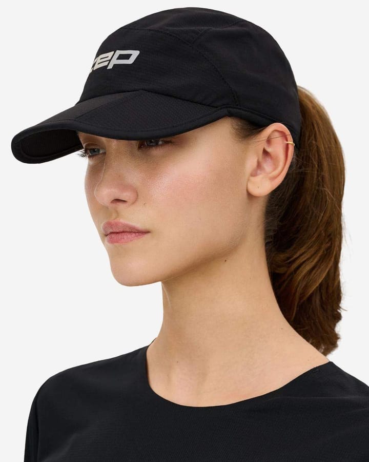 CEP Run Foldable Cap Black CEP