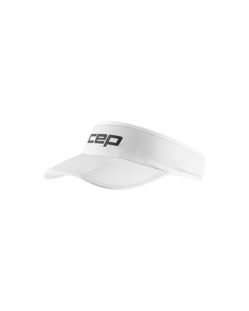 CEP Run Foldable Visor White