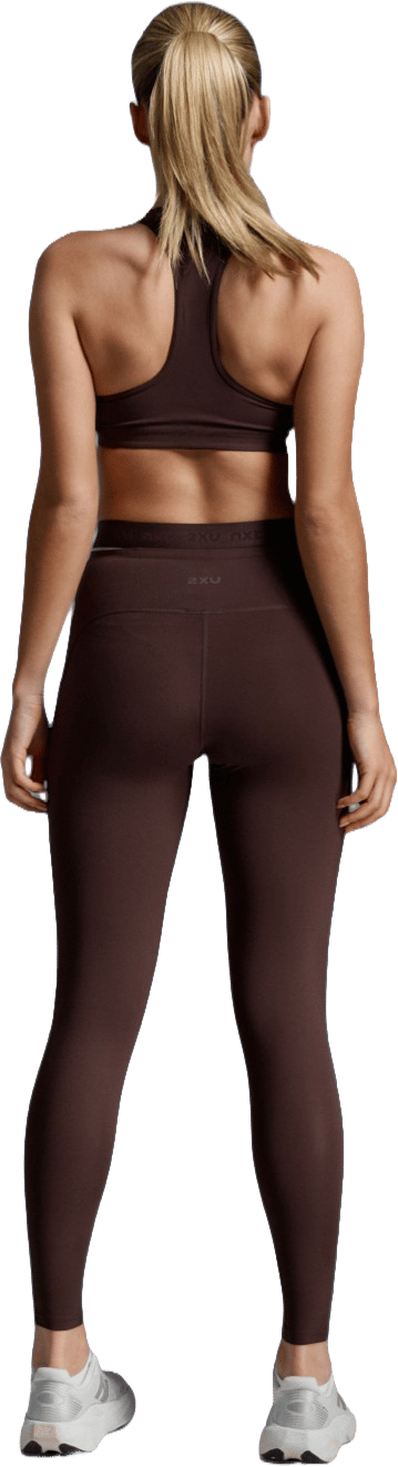 2XU Women's Form Stash Hi-Rise Compression Tights Bark/bark 2XU