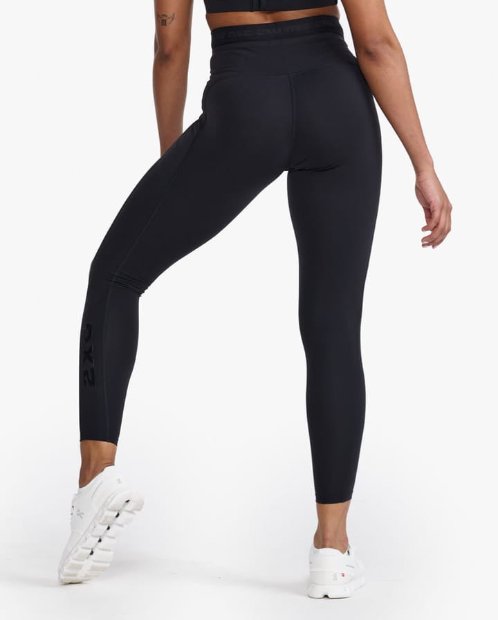 2XU Women's Form Stash Hi-Rise Compression Tights Black/black1 2XU