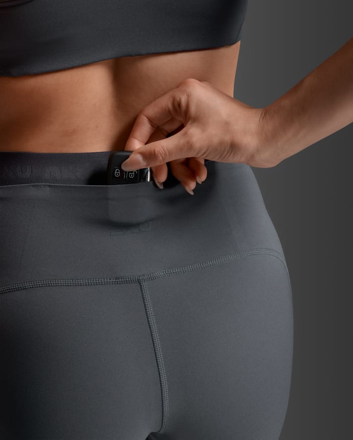 2XU Women's Form Stash Hi-Rise Compression Tights India Ink/India Ink 2XU