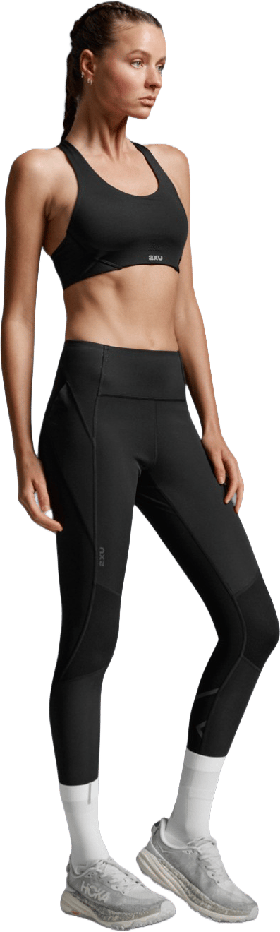 2XU Women's Ignition Shield Compression Tights Black/ Black Reflective 2XU
