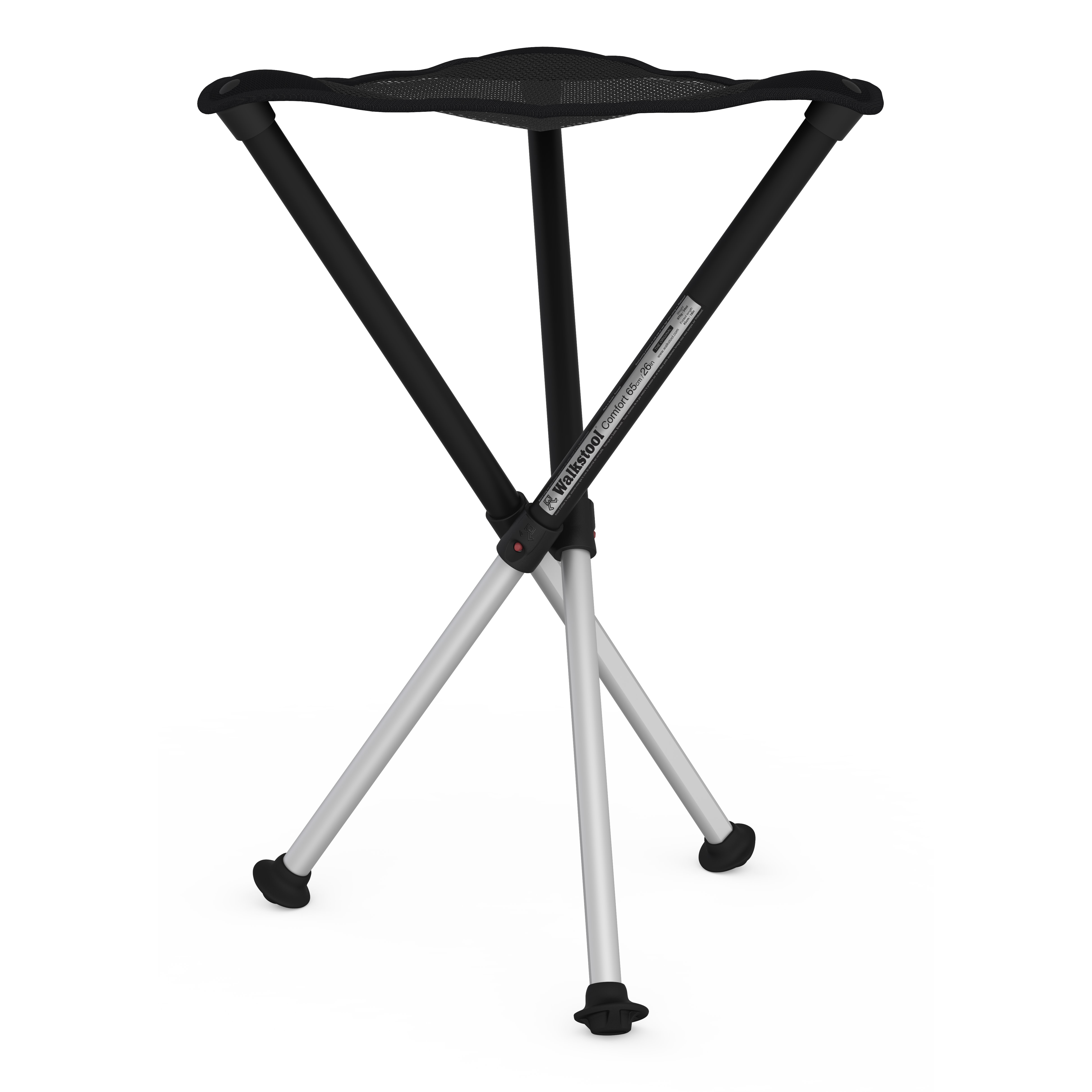 Walkstool Comfort 65 cm Black Campingmöbler 65 CM