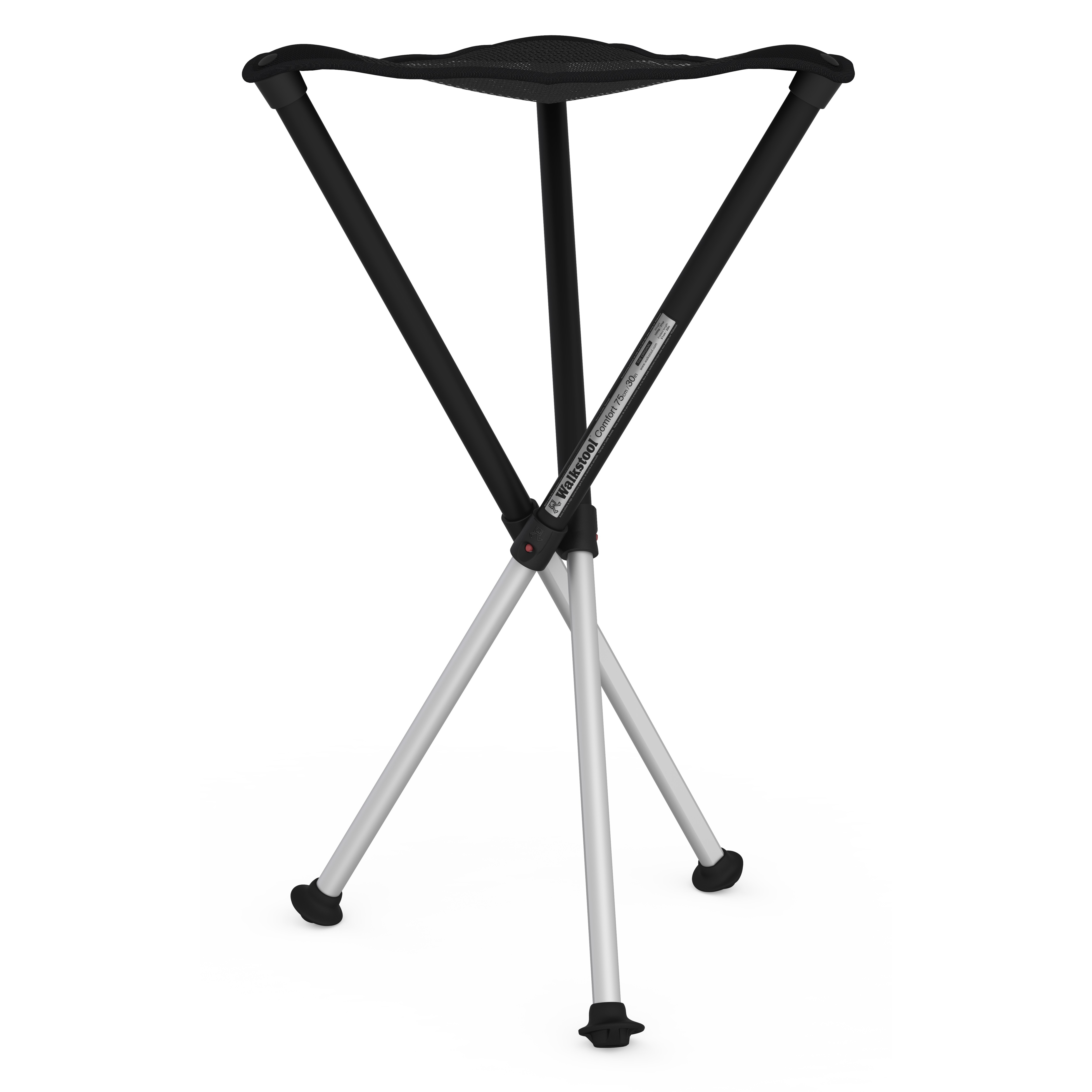 Walkstool Comfort 75 cm Black Campingmöbler 75 CM