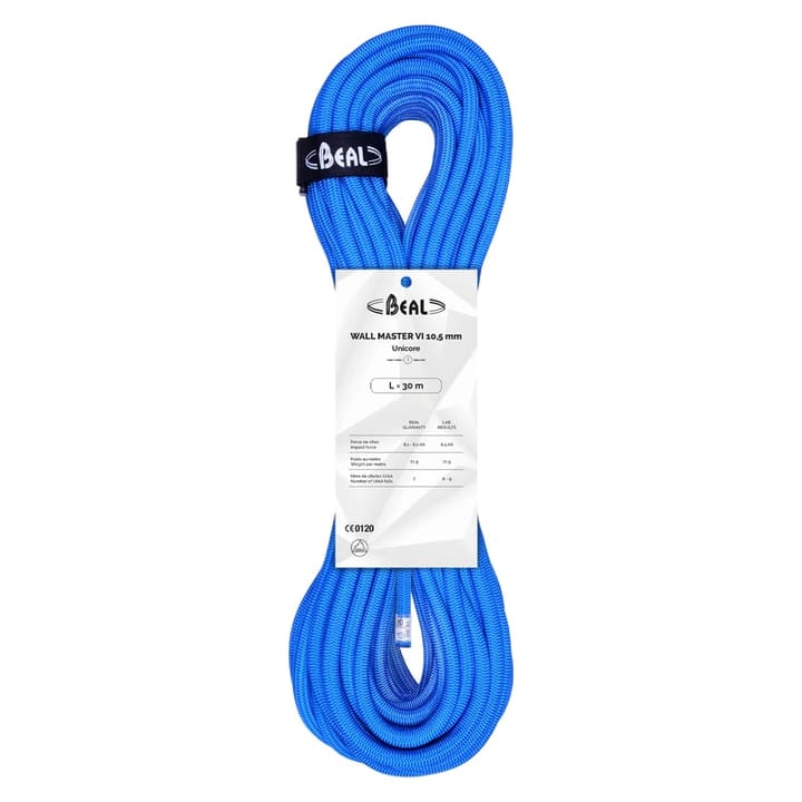 Beal Wall Master 6 10,5mm x 30m Blå Beal