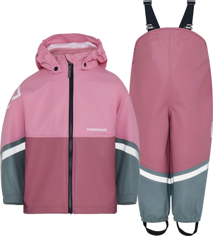 Didriksons Kids' Waterman Set 12 Light Heather Pink Didriksons