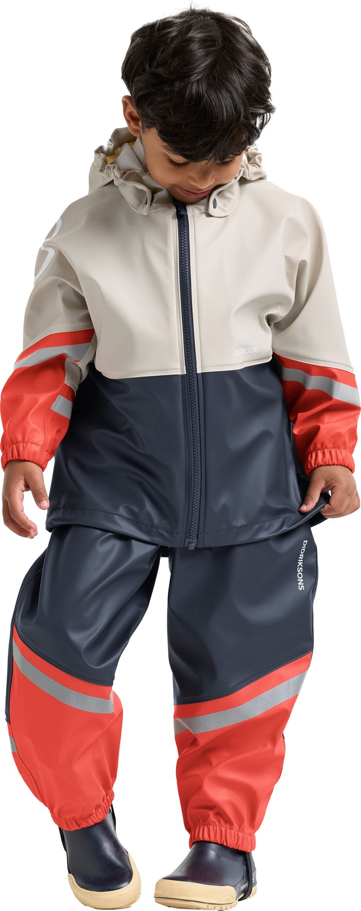 Didriksons Kids' Waterman Set 12 Sand Beige Didriksons