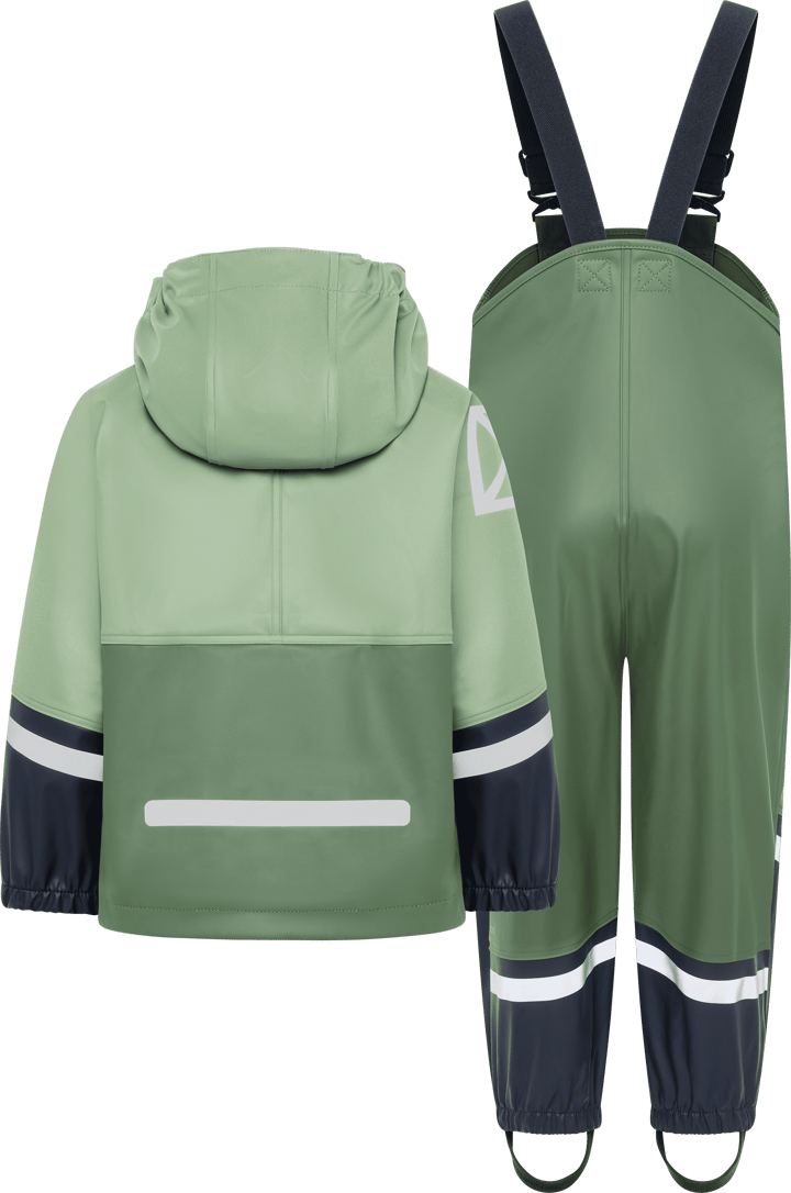 Didriksons Kids' Waterman Set 12 Sage Green Didriksons