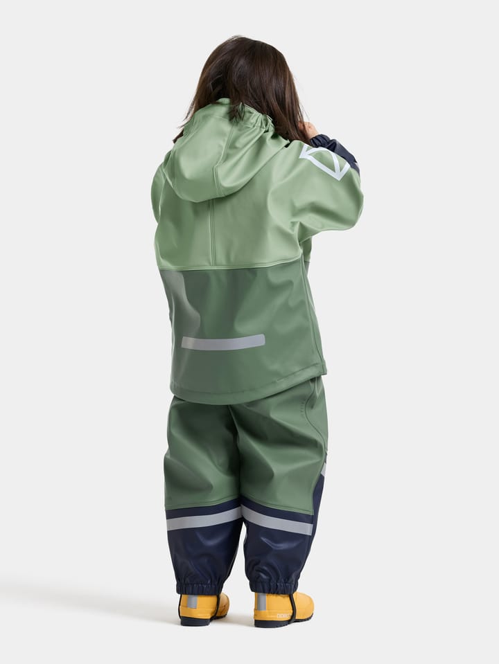 Didriksons Kids' Waterman Set 12 Sage Green Didriksons