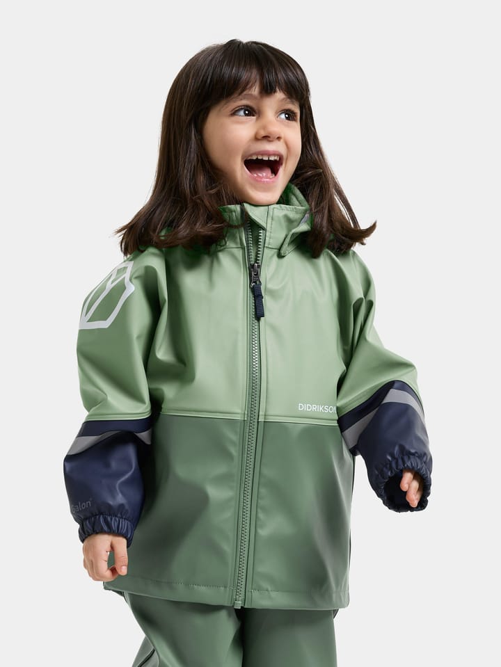 Didriksons Kids' Waterman Set 12 Sage Green Didriksons