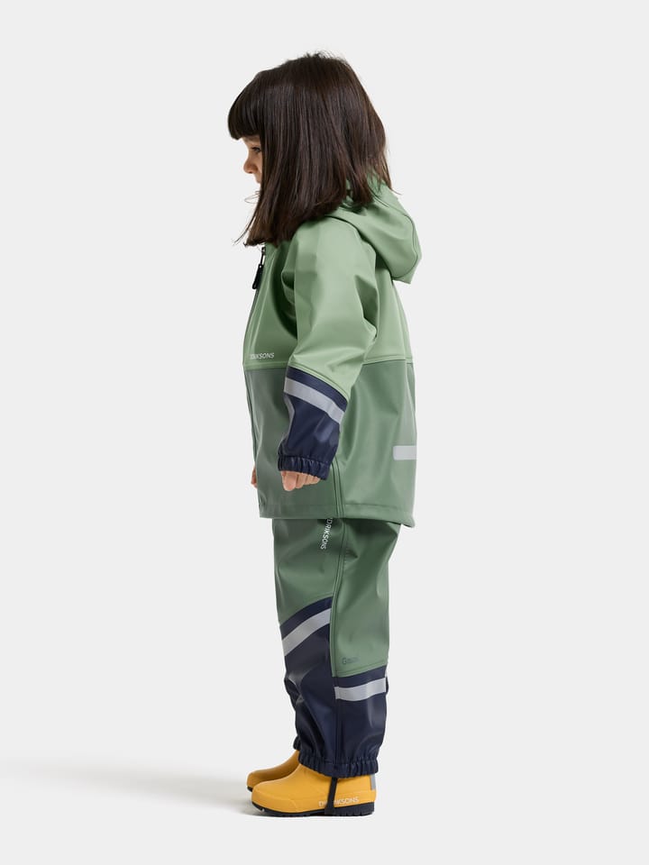 Didriksons Kids' Waterman Set 12 Sage Green Didriksons