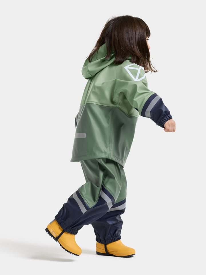 Didriksons Kids' Waterman Set 12 Sage Green Didriksons