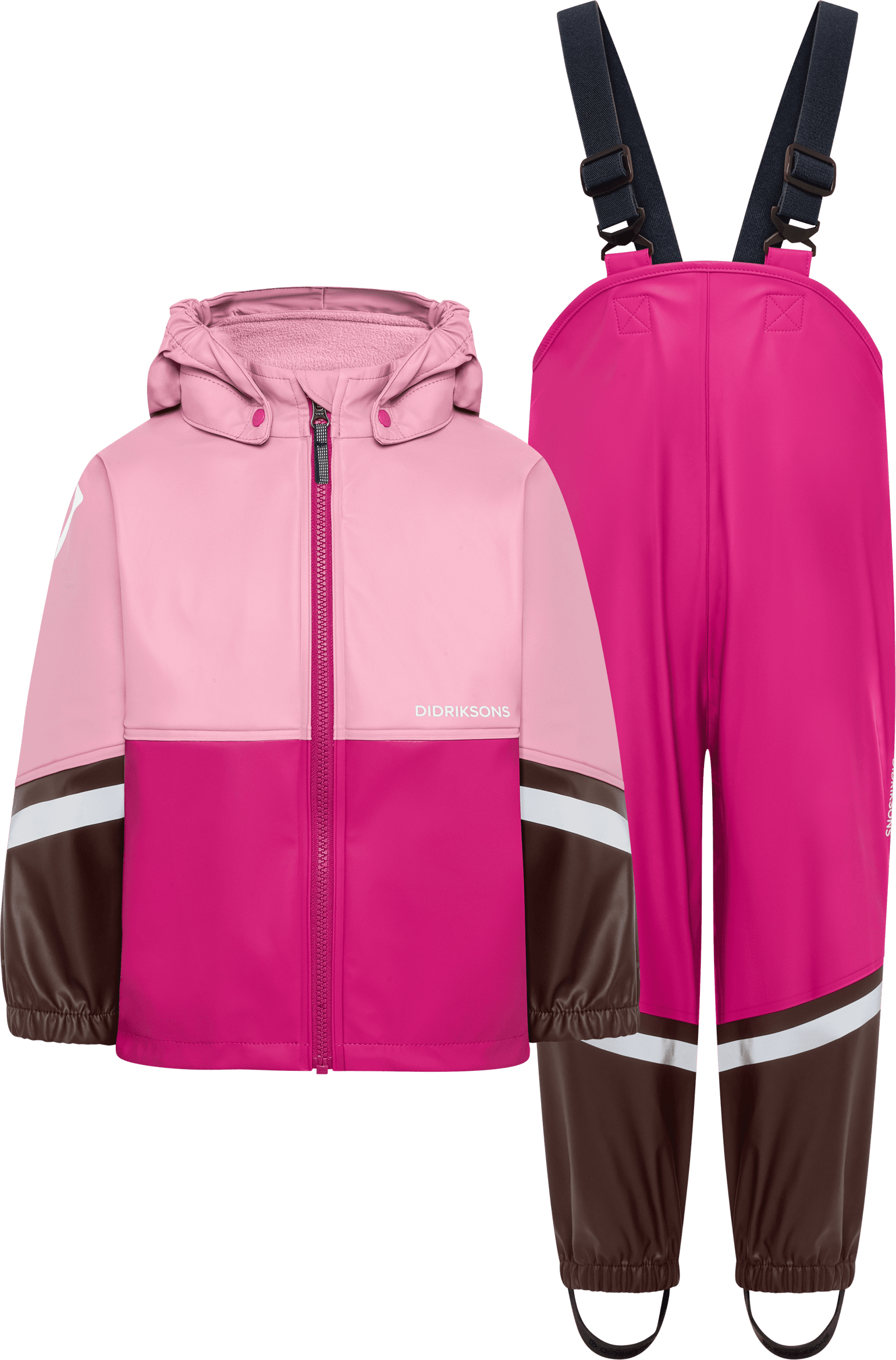Didriksons Kids' Waterman Set 12 Oyster Pink
