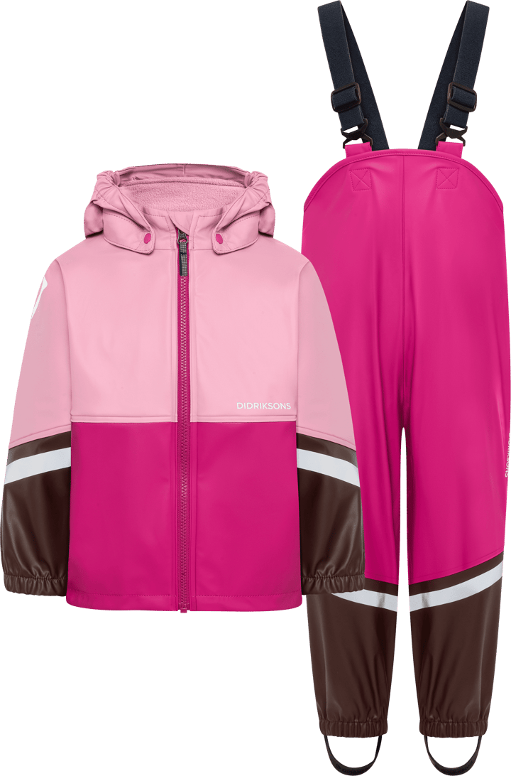 Didriksons Kids' Waterman Set 12 Oyster Pink Didriksons