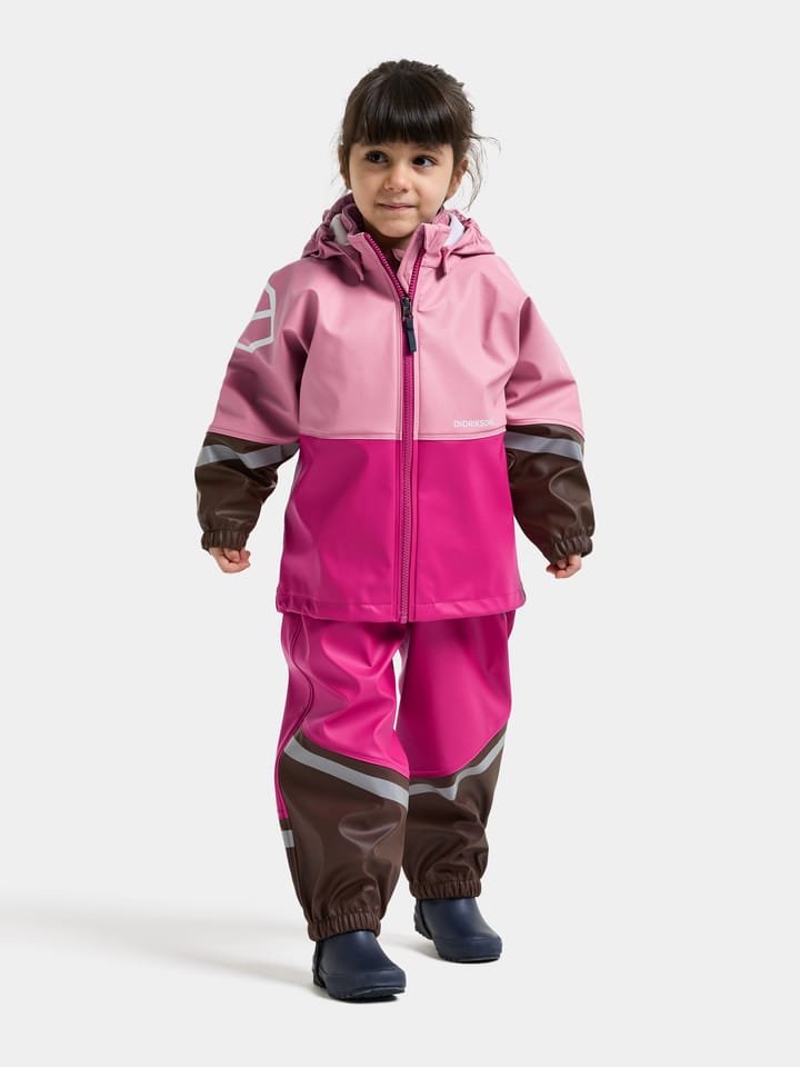 Didriksons Kids' Waterman Set 12 Oyster Pink Didriksons