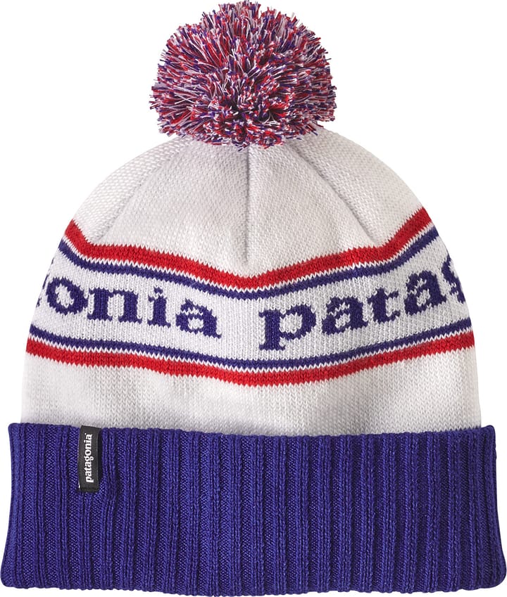 Patagonia Powder Town Beanie Park Stripe: Viking Blue Patagonia