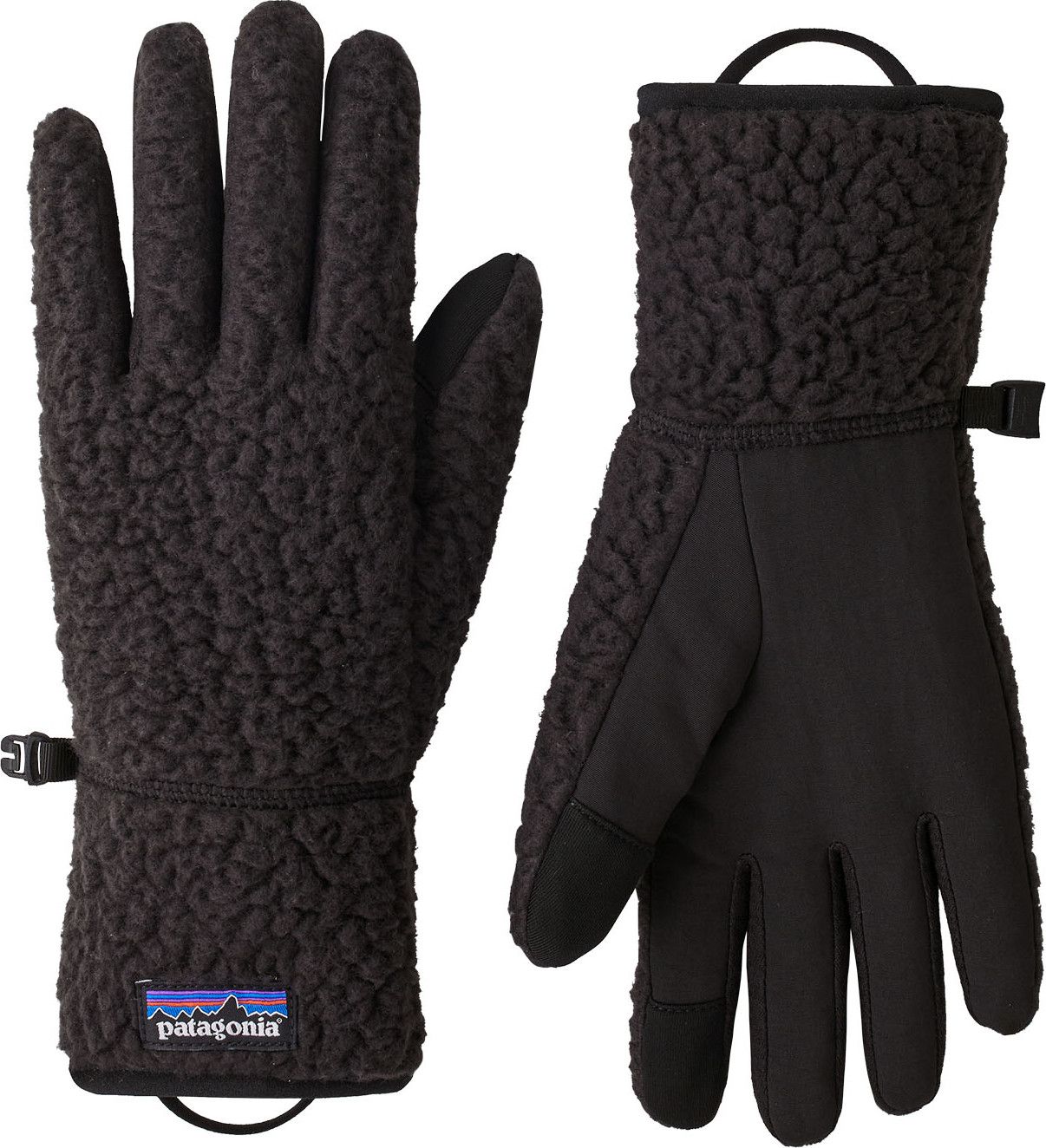Patagonia Retro Pile Gloves Black