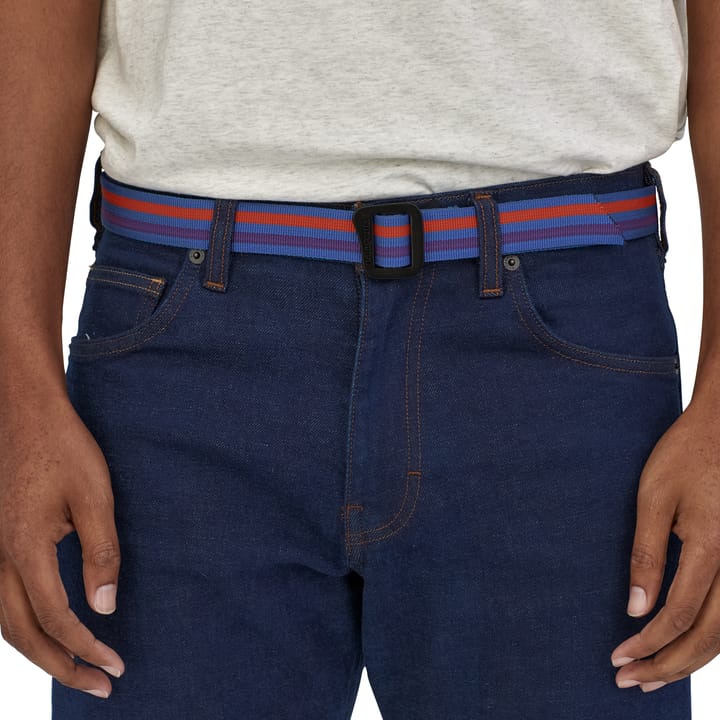 Patagonia Friction Belt Fitz Roy Belt: Black Patagonia