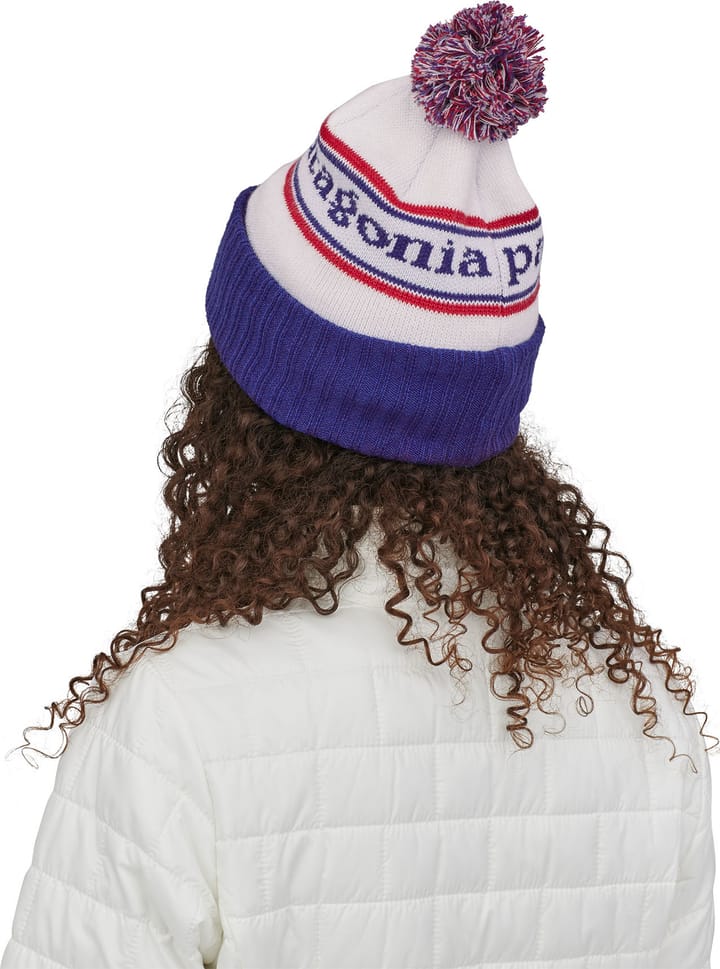 Patagonia Powder Town Beanie Park Stripe: Viking Blue Patagonia