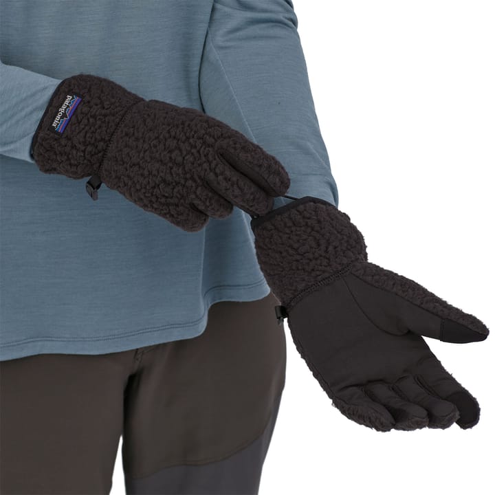 Patagonia Retro Pile Gloves Black Patagonia Patagonia Retro Pile Gloves Black Patagonia