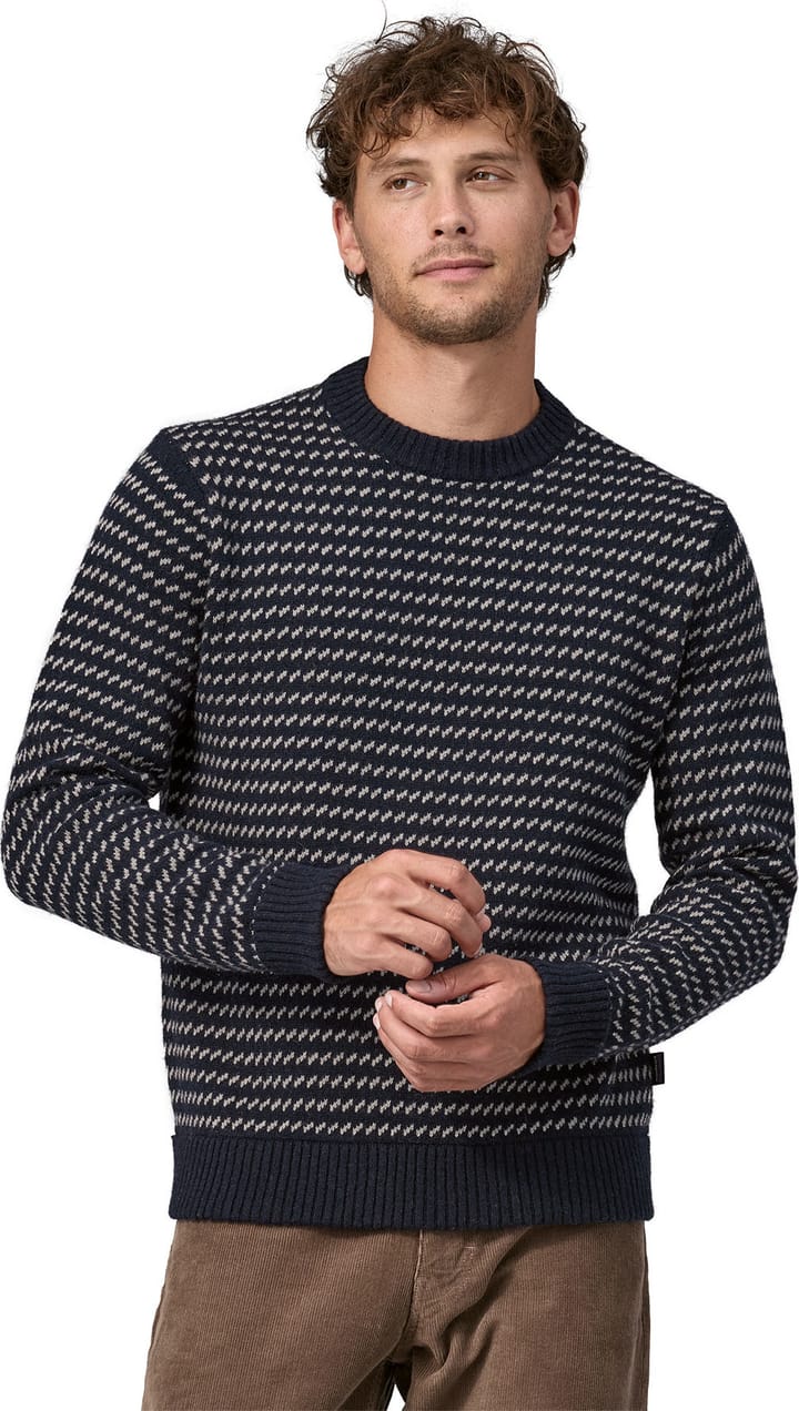 Patagonia Men's Recycled Wool Sweater Classic Navy Patagonia