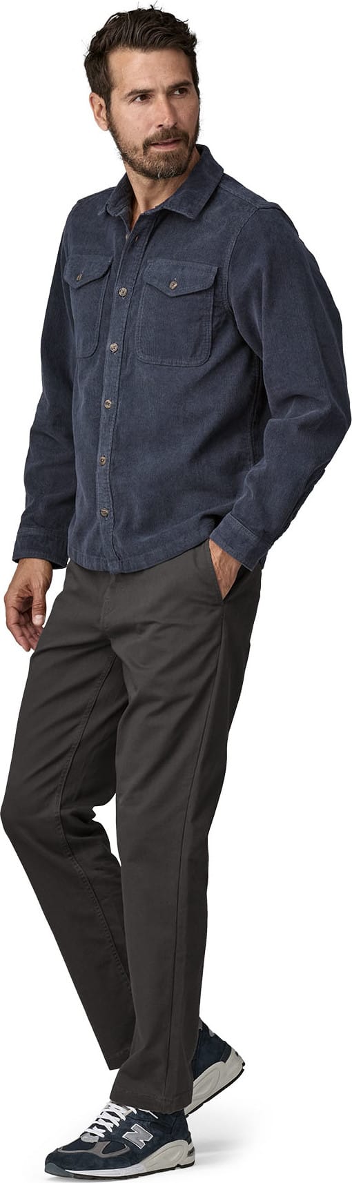 Patagonia Men's Twill Traveler Chino Pants Regular Forge Grey Patagonia
