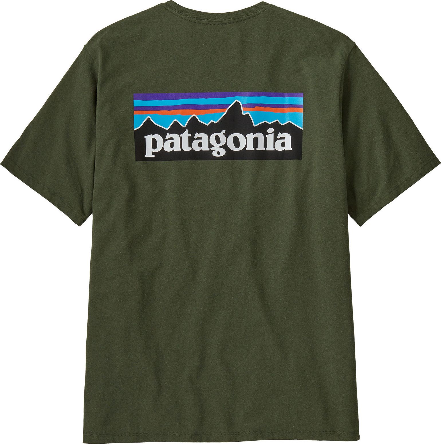 Patagonia Men's P-6 Logo Responsibili-Tee Torrey Pine Green