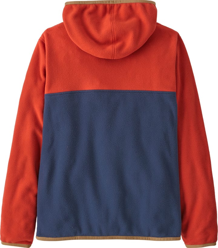 Patagonia Kids' Micro D Snap-T Jacket New Navy W/Madder Red Patagonia