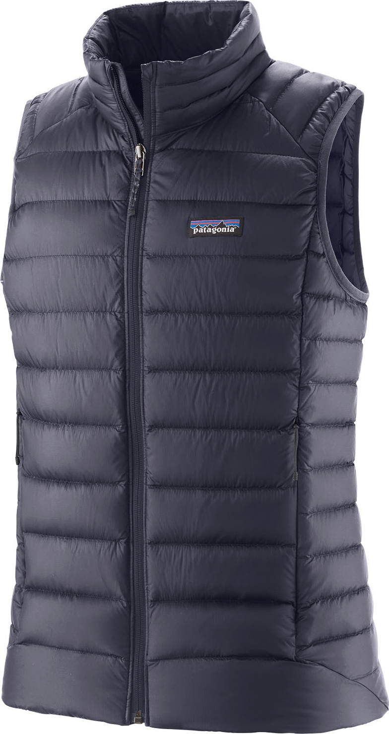 Patagonia Women's Down Sweater Vest Smolder Blue Vadderade västar M