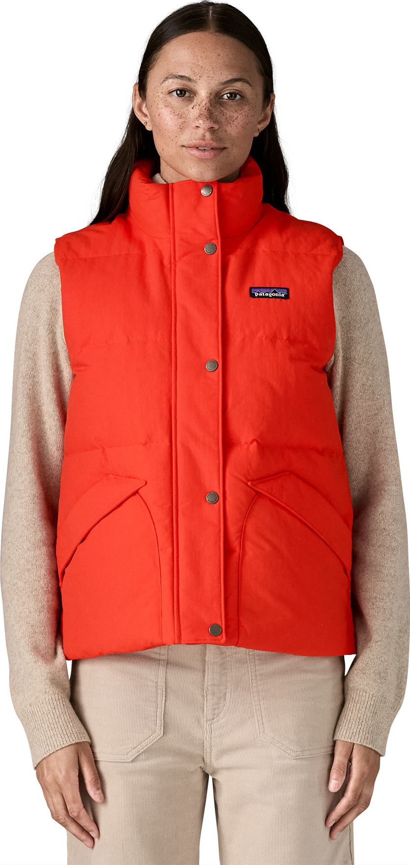 Patagonia Women's Downdrift Vest Sizzle Red | Buy Patagonia