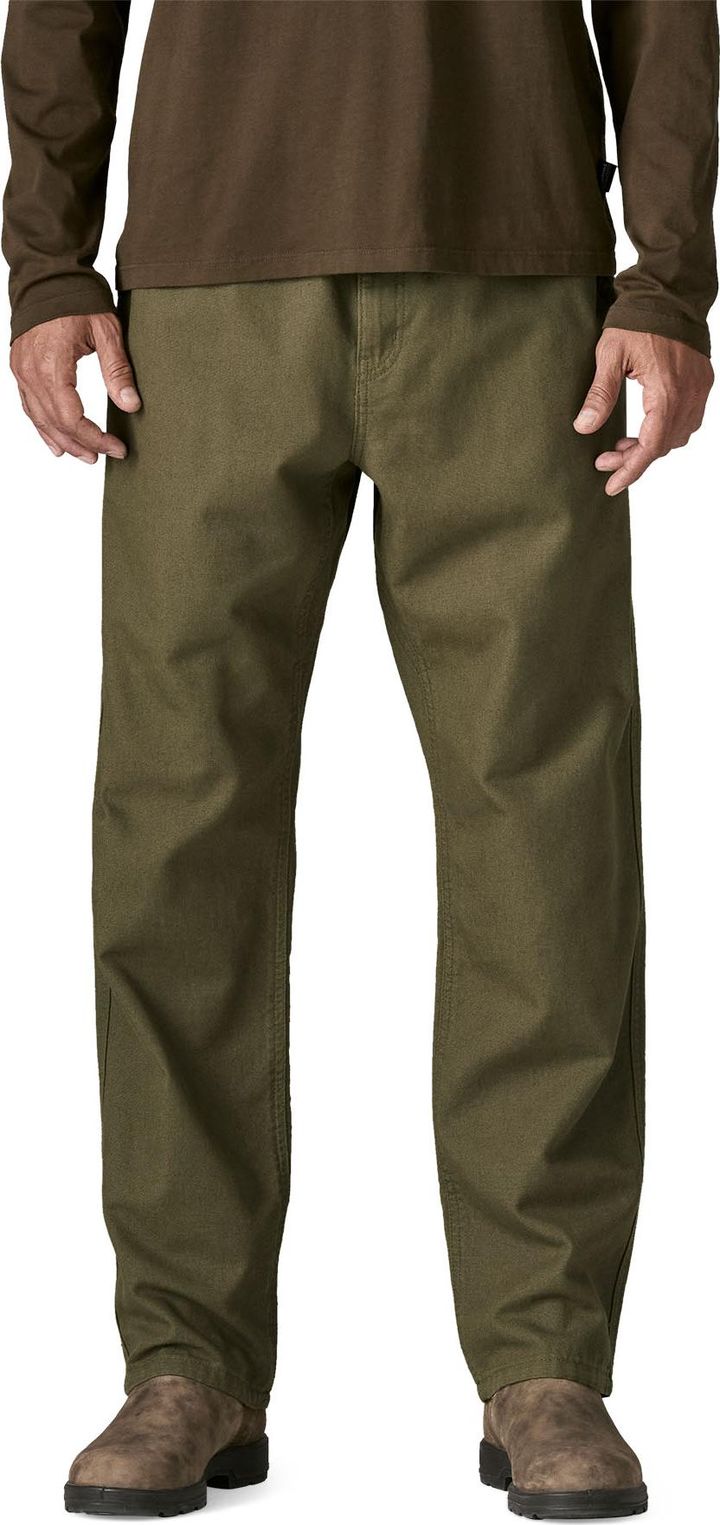 Patagonia Men's Point Reyes Canvas Gi Pants Basin Green Patagonia