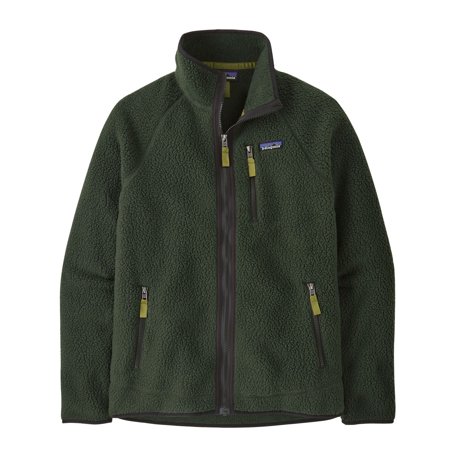 Patagonia Men's Retro Pile Fleece Jacket Old Growth Green