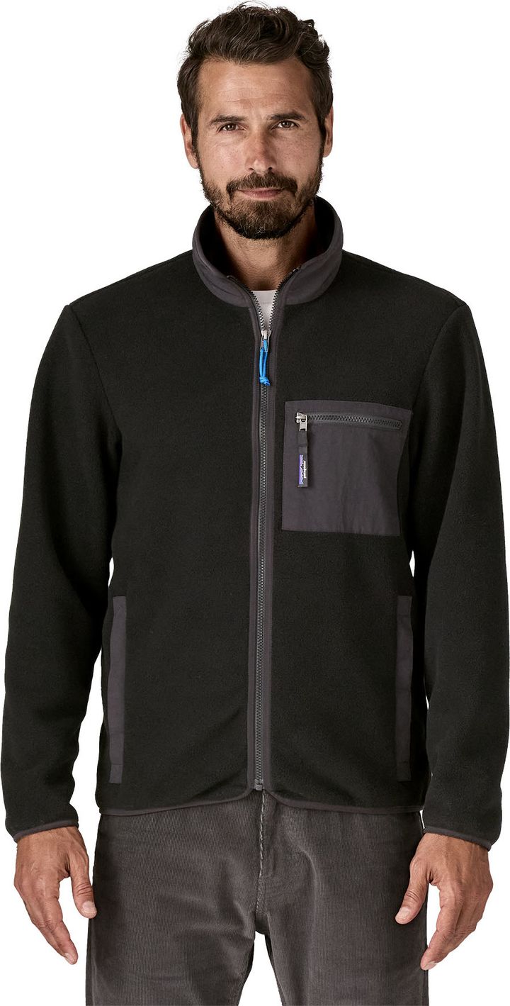 Patagonia Men's Synchilla Jacket Black Solid Patagonia