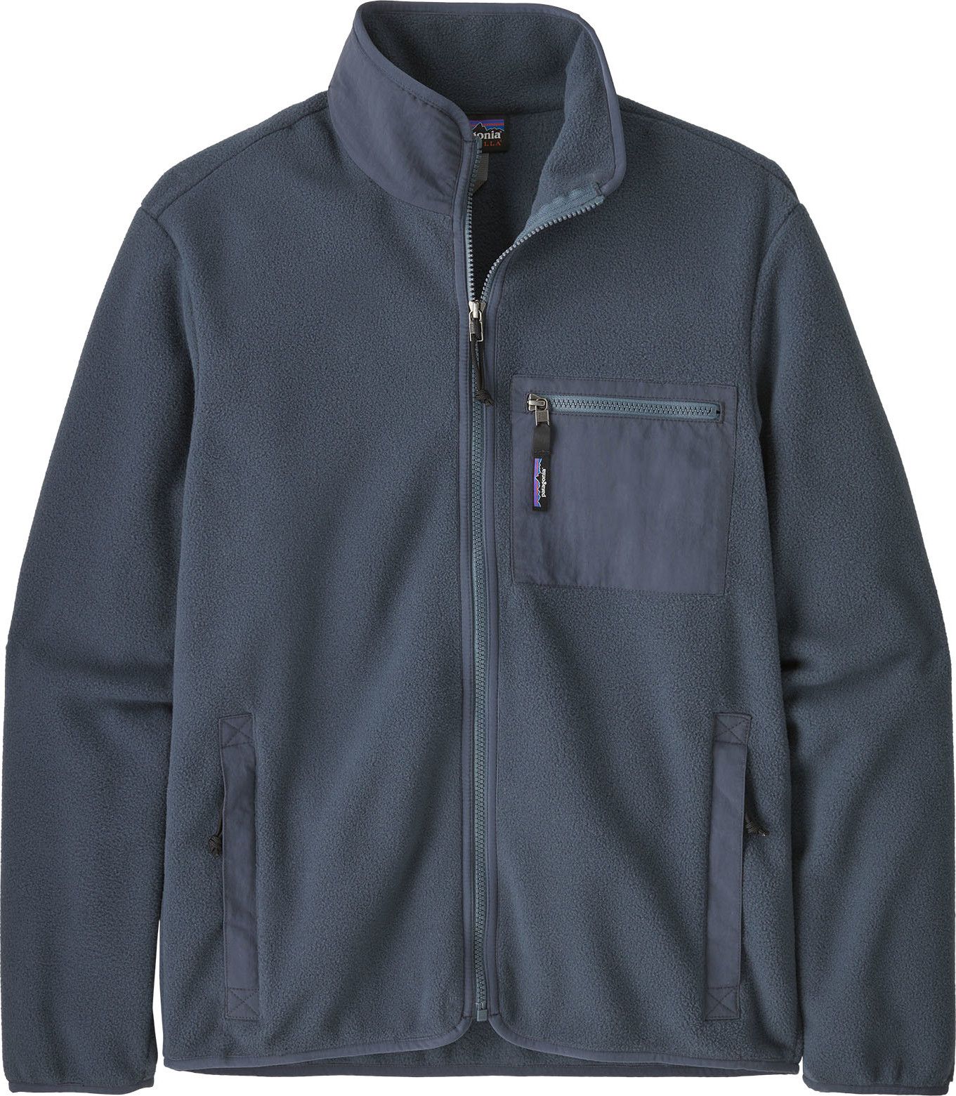 Patagonia Men's Synchilla Jacket Smolder Blue W/Smolder Blue